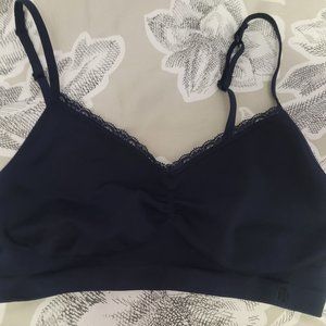 Tommy Hilfiger Navy Blue Bralette Size Large EUC